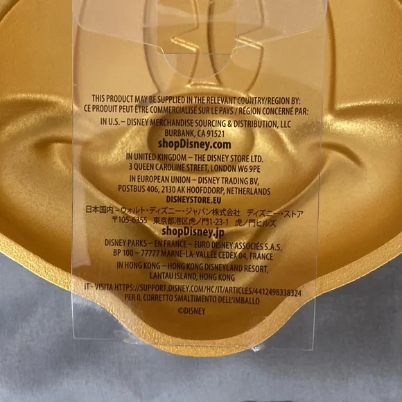 NWT Disney Santa Mickey Mouse Jello Aluminum Mold 8” - Picture 3 of 5